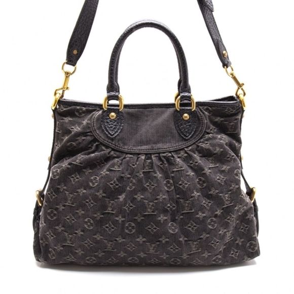 Louis Vuitton Neocavy MM 2 Way Shoulder Bag Black - Picture 3 of 16